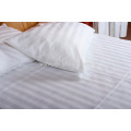 Hopsital Motel hôtel satin stripe draps de lit en gros